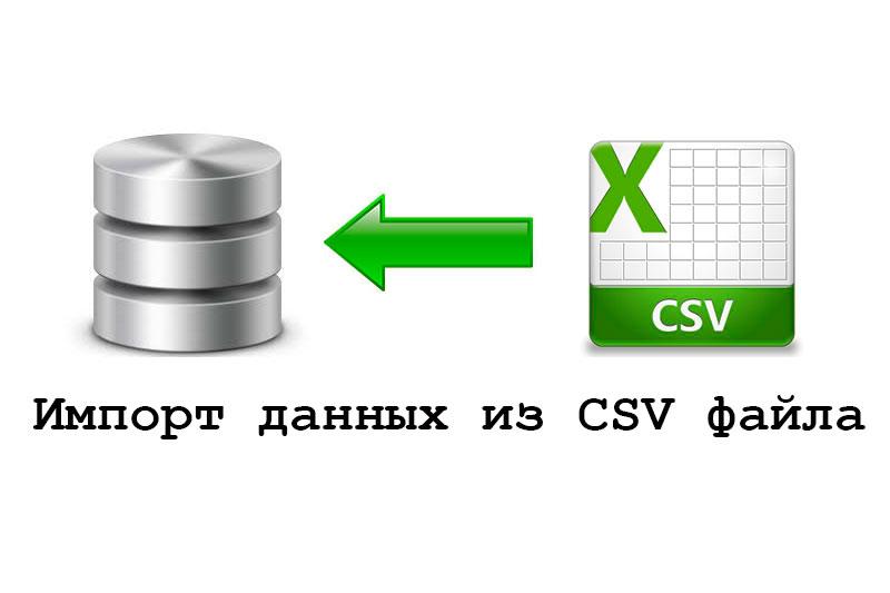 Импорт данных из CSV файла в программу.